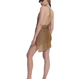 Metallic Multiwear Bandana Gold