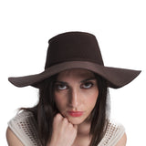 Mesh Sun Hat Dark Brown