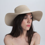 Mesh Sun Hat Beige
