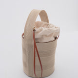 Mesh Tube Bag Beige