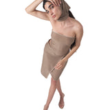 Metallic Multiwear Bandana Silver Beige