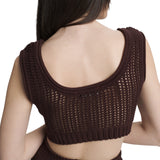 Mesh Bralette Brown