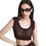 Mesh Bralette Brown
