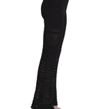 Lace Pants Black