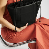 Waffle Basket Bag Maxi Black