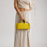 Rib East-West Bag Lemon