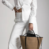 Waffle Basket Bag Maxi Sand