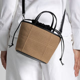 Waffle Basket Bag Mini Sand