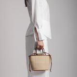 Waffle Basket Bag Mini Beige