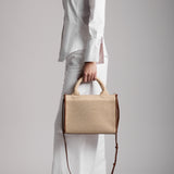 Mesh Tote Bag Mini Beige