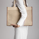 Mesh Tote Bag Maxi Beige