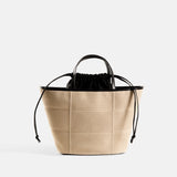 Waffle Basket Bag Maxi Beige