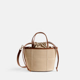 Waffle Basket Bag Mini Beige