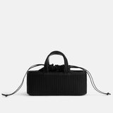 Rib East-West Bag Black