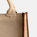 Mesh Tote Bag Mini Beige