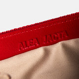 Rib Bucket Bag Scarlet Red